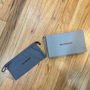 Balenciaga dust bag and box